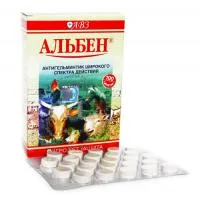Альбен таблетки (коробка 100шт)