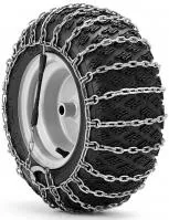 Цепи на колеса 18x7,5-8 (45,7x19 см.) круглый профиль, для райдера R 422 Ts AWD
