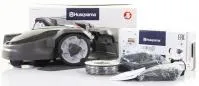 Газонокосилка робот Automower 305 + набор для установки малый S, черный корпус, площадь до 600 м2)